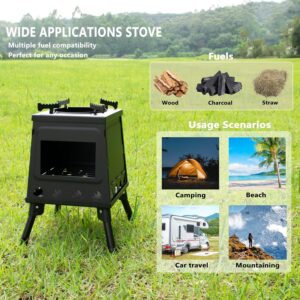 camping wood stove