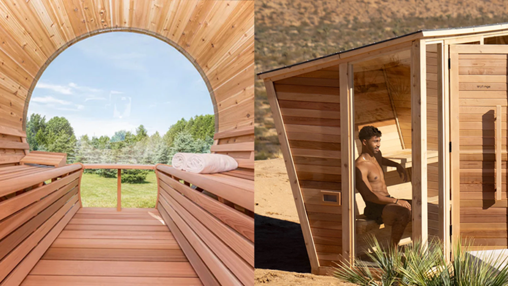 Outdoor Home Sauna