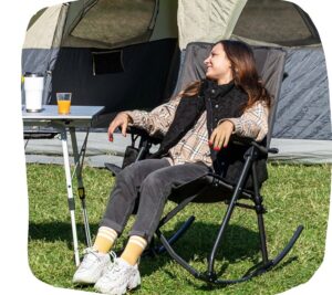 rocking camping chair