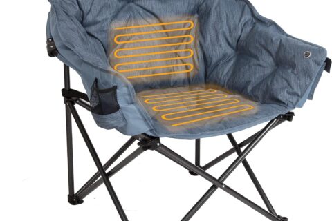 MacSports Heated Camping Chair Cushion Folding Lounge, Picnic, Outdoor Activities Review