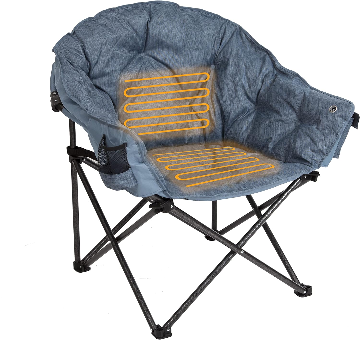 MacSports Heated Camping Chair Cushion Folding Lounge, Picnic, Outdoor Activities Review