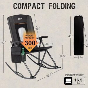 rocking camping chair